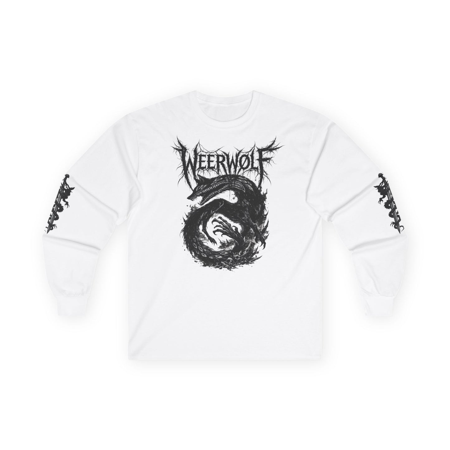 Weerwølf Crest Long Sleeve - Bløøød -