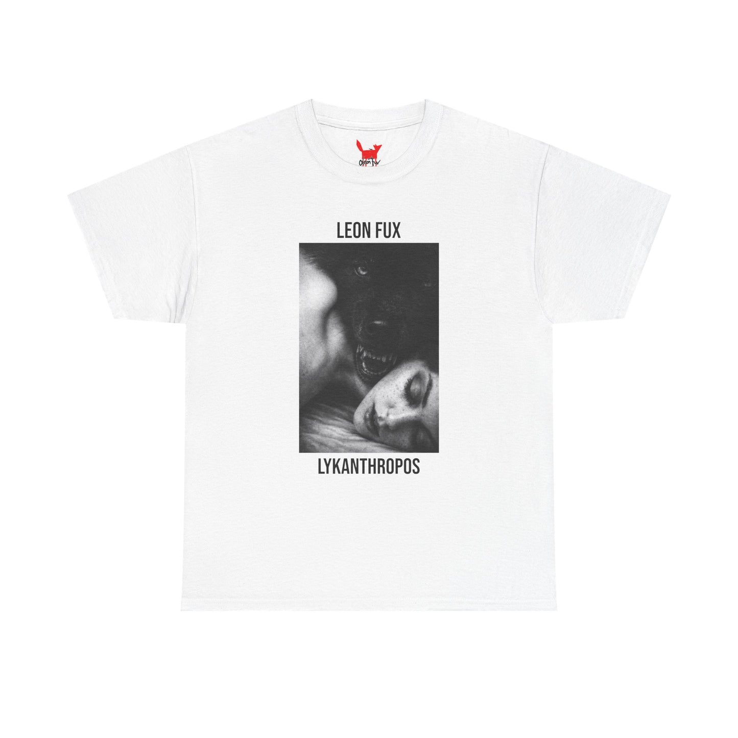 Lykanthropos Graphic Tee — Leon Fux Black & White Photo Shirt