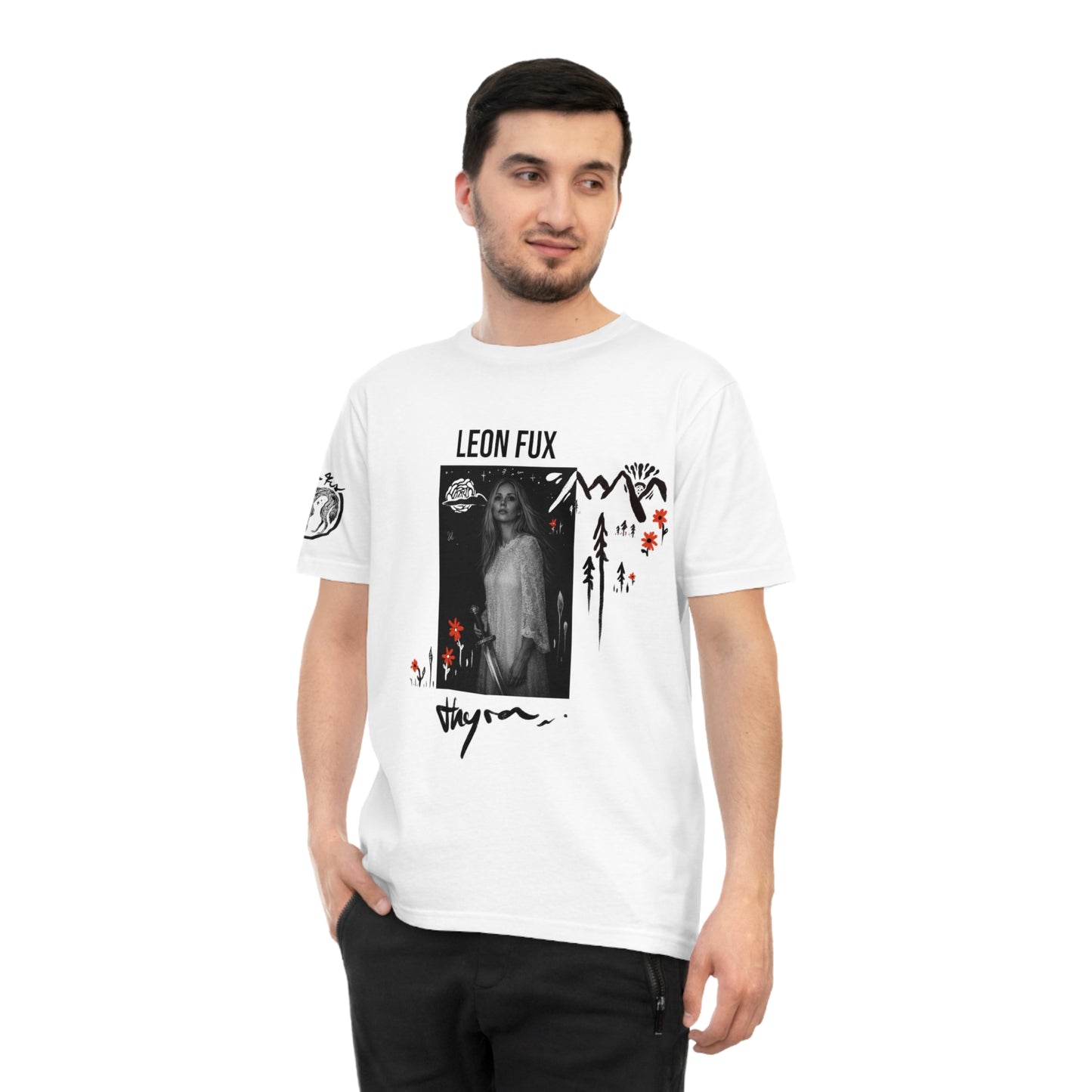 Thyra Graphic Tee — Leon Fux Art Shirt